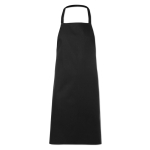 Cooking apron made from 100% cotton, 180 g/m2 black colour fourth view