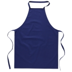 Cooking apron made from 100% cotton, 180 g/m2 blue colour