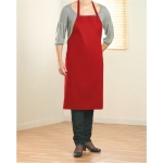 Cooking apron made from 100% cotton, 180 g/m2 red colour third ambient view