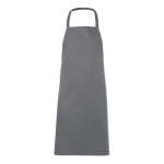 Cooking apron made from 100% cotton, 180 g/m2 grey colour second view