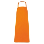 Cooking apron made from 100% cotton, 180 g/m2 orange colour fourth view