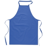 Cooking apron made from 100% cotton, 180 g/m2 royal blue colour