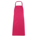 Cooking apron made from 100% cotton, 180 g/m2 fuchsia colour second view