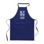 Cooking apron made from 100% cotton, 180 g/m2 view with print area