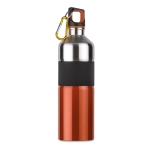 Large two-tone stainless steel drinking bottle, 750 ml