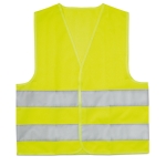 Reflective safety vest for children's safety yellow colour