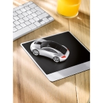 Wireless mouse in the shape of a car, for promotions matt silver colour ambient view