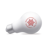 Anti-stress light bulb for advertising white colour second main view