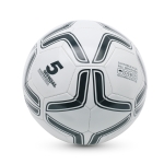 PVC football, black and white for sports clubs white/black colour second view