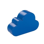 Anti-stress cloud for promotional gifting and events blue colour