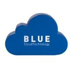 Anti-stress cloud for promotional gifting and events blue colour second main view