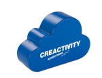 Anti-stress cloud for promotional gifting and events blue colour