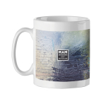 White ceramic mug for sublimation, 300ml white colour third view