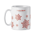 White ceramic mug for sublimation, 300ml white colour