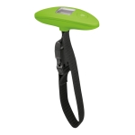 Luggage scales for travel in matt silver or black lime colour