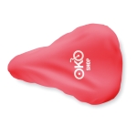 Bicycle saddle cover for promotions red colour second main view