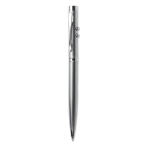 Ballpoint pen with laser pointer and LED light for promotions silver colour third view