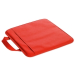 Foldable seat pad, easy-carry as a bag red colour second view