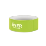 Reflective bracelet for road traffic safety yellow colour