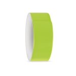 Reflective bracelet for road traffic safety yellow colour third view