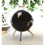 Barbecue with removal lid, in black black colour third ambient view