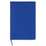 Notebook with squared paper as an advertising medium, A5 blue colour