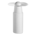 Battery operated fan, for company events white colour second view