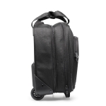 Trolley with notebook pocket for managers, 17” black colour second view