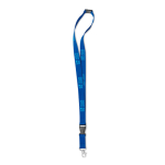 Lanyard with removable buckle and closure for events view with print area