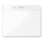 Transparent card sleeve, for promotional events transparent colour