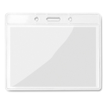 Transparent card sleeve, for promotional events transparent colour second view