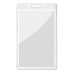 Transparent vertical card sleeve transparent colour second view