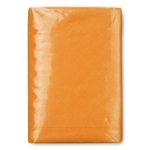 Package of handkerchiefs in mini format orange colour