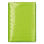 Package of handkerchiefs in mini format lime colour