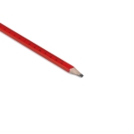 Carpenter's pencil with 14 cm ruler red colour second view