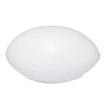 Anti-stress rugby ball white colour