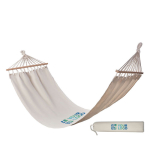 Polycotton hammock for summer holidays or garden, up to 120 kg view with print area