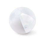 Inflatable beach ball for events in vivid colours white colour second view