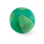 Inflatable beach ball for events in vivid colours green colour second view