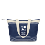 Beach bag made from 600D polyester view with print area