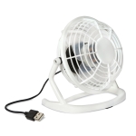 USB vintage look table fan, for promotions white colour