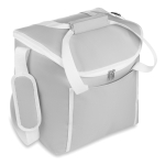 Cooler bag, 600D polyester, PEVA lining grey colour