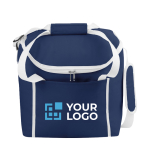 Cooler bag, 600D polyester, PEVA lining view with print area