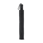 Foldable automatic folding umbrella made of silk, Ø 93 black colour second view