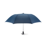 Foldable automatic folding umbrella made of silk, Ø 93 blue colour