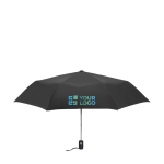 Wind-resistant folding automatic umbrella, Ø 97 view with print area