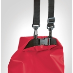 Waterproof sports bag, can also be worn on the shoulder, 10 L red colour fifth view