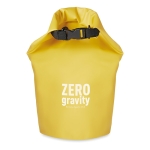 Waterproof sports bag, can also be worn on the shoulder, 10 L yellow colour main view