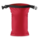 Waterproof bag for sports activities with 1.5L capacity red colour