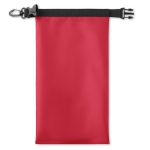 Waterproof bag for sports activities with 1.5L capacity red colour third view